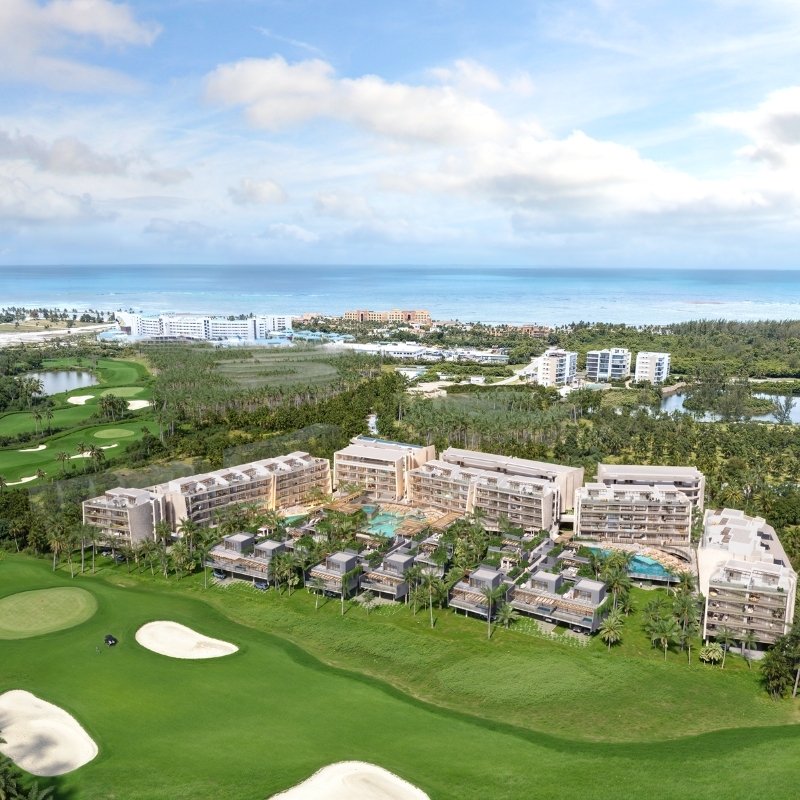 Andara Cap Cana frente al campo de golf Las Iguanas